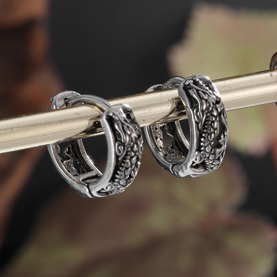 Vintage gotičke naušnice s krunom od cirkonija za muškarce, žene, modni rock party za noć vještica, darovi za maturalnu večer, nakit