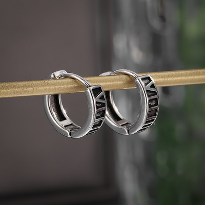 Vintage gotičke naušnice s krunom od cirkonija za muškarce, žene, modni rock party za noć vještica, darovi za maturalnu večer, nakit