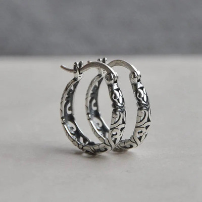 Vintage gotičke naušnice s krunom od cirkonija za muškarce, žene, modni rock party za noć vještica, darovi za maturalnu večer, nakit