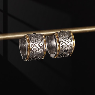 Vintage gotičke naušnice s krunom od cirkonija za muškarce, žene, modni rock party za noć vještica, darovi za maturalnu večer, nakit