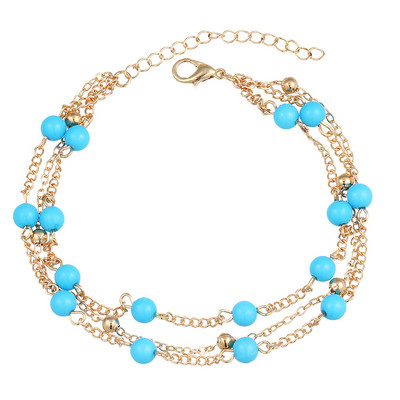 Γυναικεία Bohemian Heart Infinity Summer Anklets για Γυναικείες Βραχιόλια Αστραγάλου Κοριτσίστικα Ξυπόλητα στο πόδι Αξεσουάρ κοσμημάτων δώρου