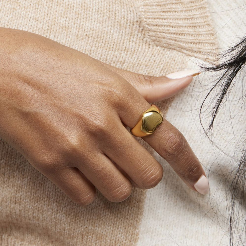 Romantisks nerūsējošā tērauda gredzens sievietei sirds formā dzimšanas dienas dāvanu kāzu gredzeni Luksusa kvalitātes juvelierizstrādājumu vairumtirdzniecība