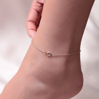 Aihua Hot Bohemia Simple Pearl Shell Anklet Chain για γυναίκες Κλασικό βραχιόλι αστραγάλου στο πόδι Μοντέρνα καλοκαιρινά κοσμήματα παραλίας δώρα
