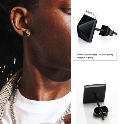 Meeste kääridega kõrvarõngad, juuksuri õmbleja kõrvarõngad, roostevabast terasest õmblev juuksuri kingitus, kinnikeeratavad kõrvatropid