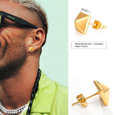 Meeste kääridega kõrvarõngad, juuksuri õmbleja kõrvarõngad, roostevabast terasest õmblev juuksuri kingitus, kinnikeeratavad kõrvatropid