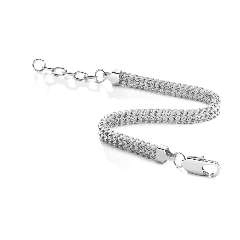 Mprainbow meeste kahekordse kalasaba ketiga käevõrud, veekindlad roostevabast terasest nisu lingi käepael, sünnipäevapeokingid