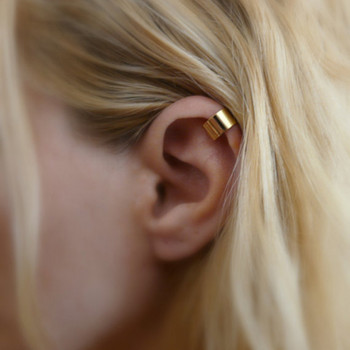 3 τμχ/σετ Σκουλαρίκια με κλιπ αυτιών από ανοξείδωτο ατσάλι για γυναίκες Ανώδυνα, μη τρυπημένα, ψεύτικα σκουλαρίκια Μανσέτες αυτιών Vintage κοσμήματα πανκ αυτιών