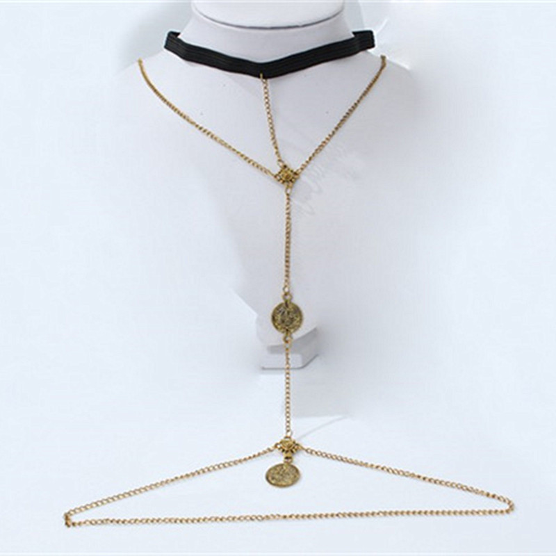 Seksikad mitmekihilised tuttidega mündist jalakett jalavõrud naistele, lihtsad reguleeritavad elastsed reieteketid ranna keha ehteid aksessuaarid