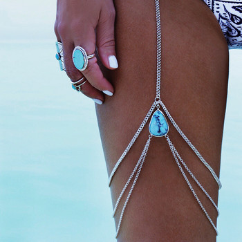 New Fashion Bohemian Body Chain γυναικεία αλυσίδα για πόδια Μέση Csexy hain sexy Αλυσίδες κοσμημάτων παραλίας Body Δώρο διακοπών Κοσμήματα B1037