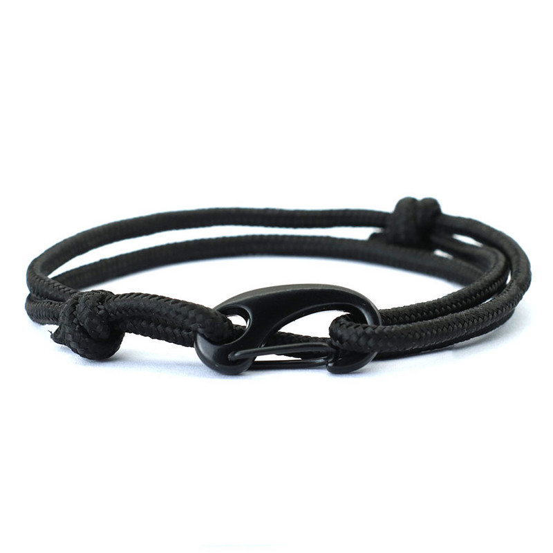 Noter Men Paracordi käevõru libistatav ja reguleeritav meresõidukäevõru Homme lihtsas stiilis ümbris käevõru Accesorios Hombre Pulseria