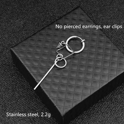 ONSTALL 19 Korea Fashion Pop Ehted Meeste Bangtani meeste kõrvarõngas Rippkõrvarõngas Naistele Vintage pikk meeste kõrvarõngas Geomeetriline