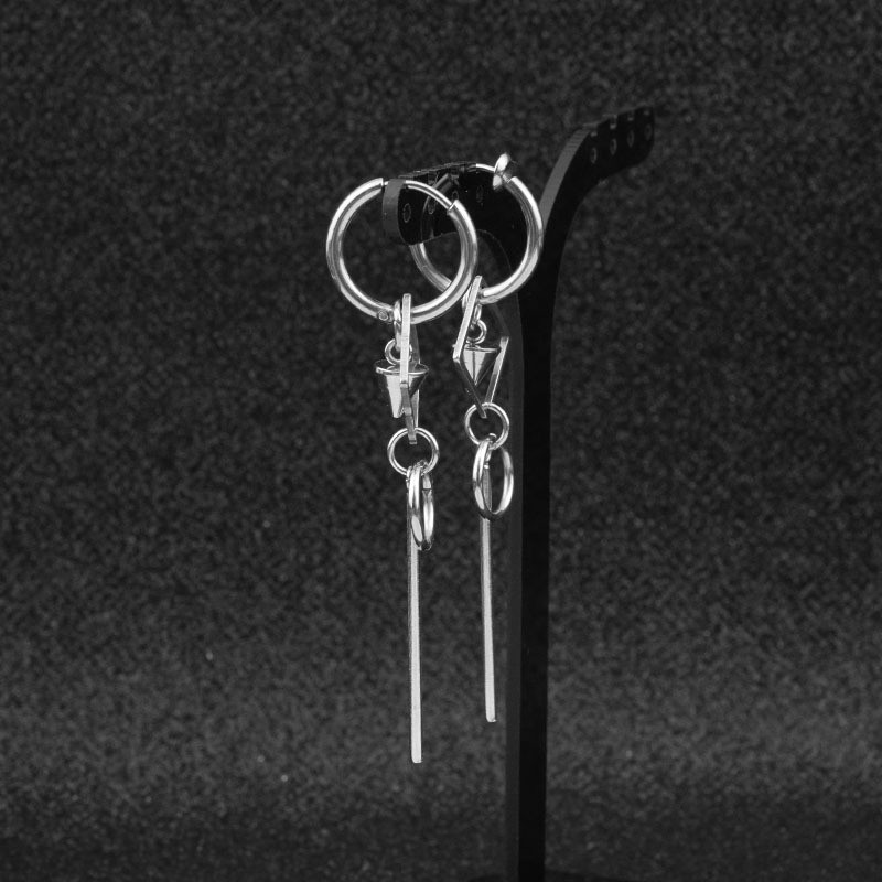 ONSTALL 19 Korea Fashion Pop Ehted Meeste Bangtani meeste kõrvarõngas Rippkõrvarõngas Naistele Vintage pikk meeste kõrvarõngas Geomeetriline