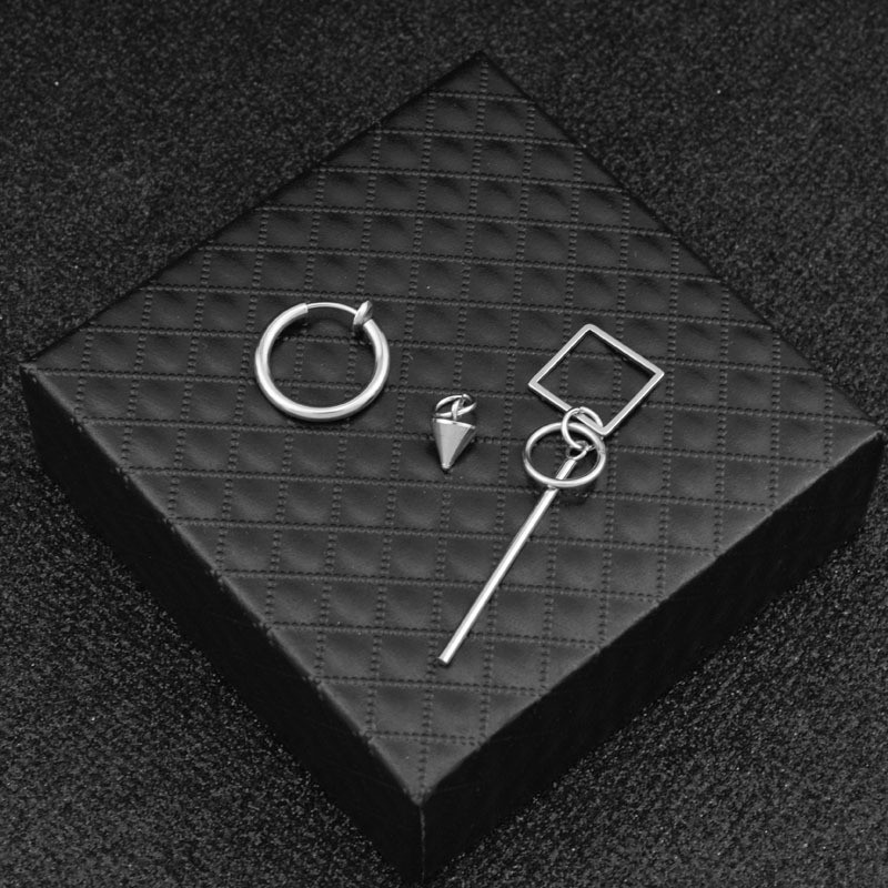 ONSTALL 19 Korea Fashion Pop Ehted Meeste Bangtani meeste kõrvarõngas Rippkõrvarõngas Naistele Vintage pikk meeste kõrvarõngas Geomeetriline