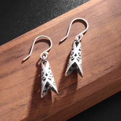 Izvrsne retro punk crne hipoalergene bakrene naušnice s malim krugom Muškarci Žene Trend Ležerni nakit za zabave Kružne naušnice