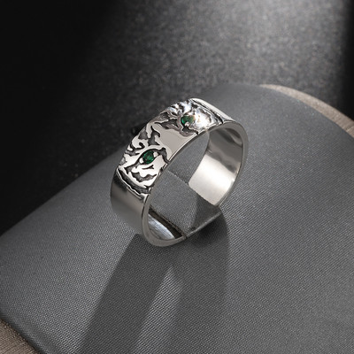 Vintage Κυριαρχικό King of The Beast Βραχιόλι με γούρι γούρι για ανδρικό μοτοσυκλετιστικό πάρτι κοσμήματα Rider