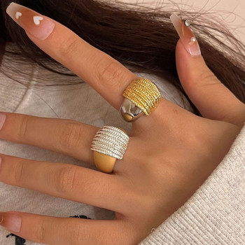 Bilandi Модни бижута Реколта Темперамент Метални пръстени за снаждане за жени Подаръци за парти Популярни аксесоари 2023 Тенденция Нова