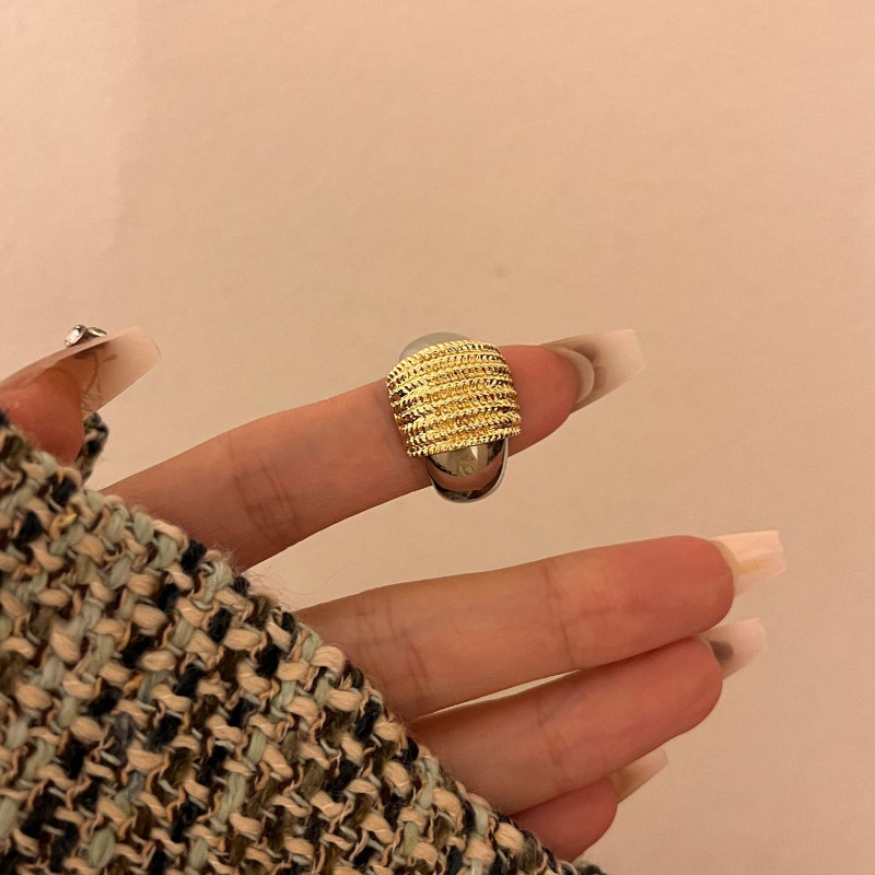 Bilandi Fashion Jewelry Vintage temperamenta metāla savienošanas gredzeni sievietēm ballīšu dāvanas Populāri aksesuāri 2023. gada tendence Jaunums