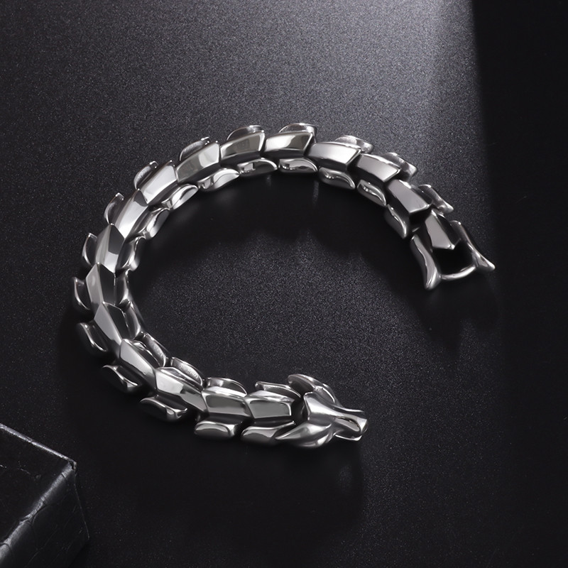 Meeste moodi domineeriv draakoni luukere käevõru, võlu vabaaja rock-tänavapeo aksessuaarid