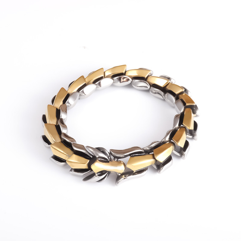 Meeste moodi domineeriv draakoni luukere käevõru, võlu vabaaja rock-tänavapeo aksessuaarid