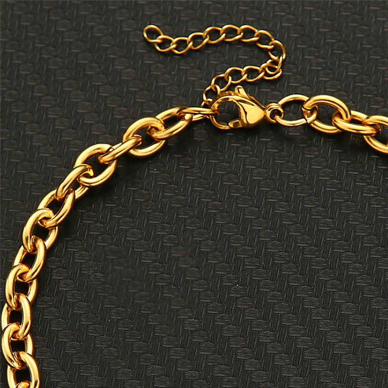 Lokot od nehrđajućeg čelika, privjesci, narukvice za noge, sandale, nakit za noge, privjesak za zaključavanje nogu, narukvice za noge, narukvice za noge, lančići za noge