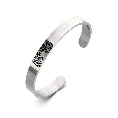 Brățară cu cheie Instrument de reparație dominator pentru bărbați Cheie Manșetă Brățară deschisă Motociclist Motociclist Punk Rock Partide Bijuterii Cadou