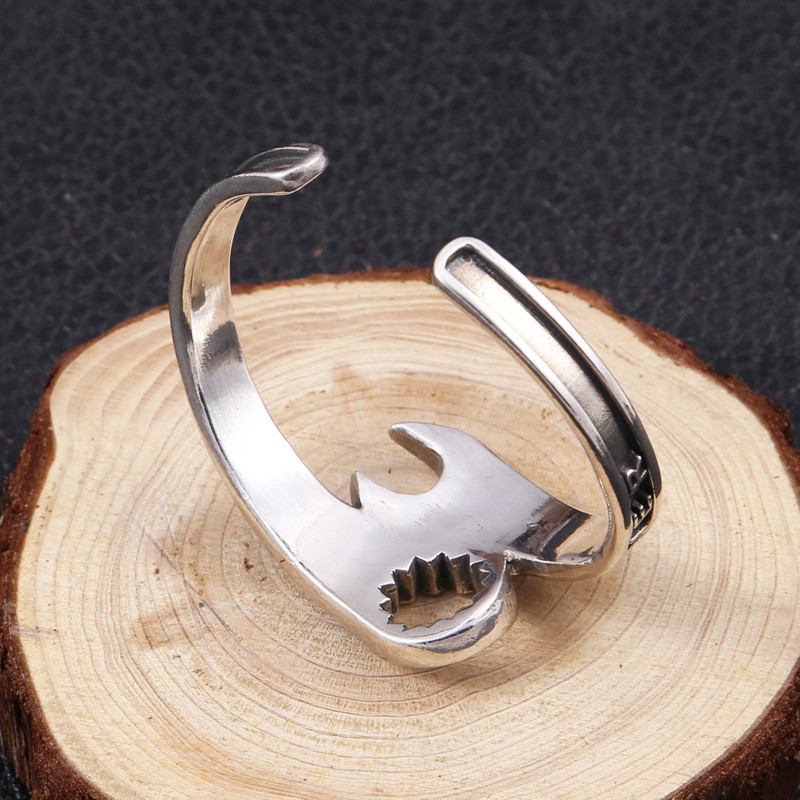 Brățară cu cheie Instrument de reparație dominator pentru bărbați Cheie Manșetă Brățară deschisă Motociclist Motociclist Punk Rock Partide Bijuterii Cadou