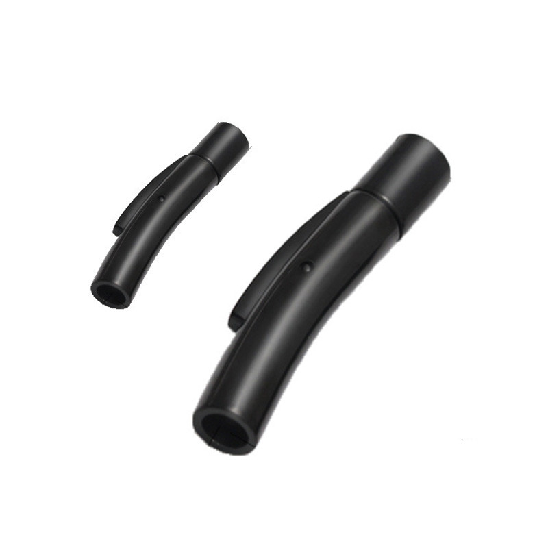 2mm 3mm musta mähisega nahast punutud käevõru terastraadist käevõru Meeste käevõrud ketilüli Meeste võlukäevõru 16cm 18cm 20cm