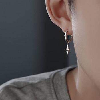Κορεάτικα σκουλαρίκια εφηβικής τάσης για γυναίκες Ανδρικά ανοξείδωτα απλά μικρά σκουλαρίκια με αστέρι ζιργκόν Σκουλαρίκια κορίτσια y2k Punk κοσμήματα