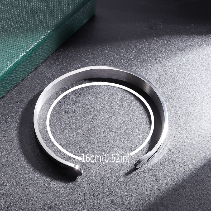 Roostevabast terasest Iisraeli Taaveti tähe sümbol käevõru juudi meeste mansetid käevõrud Davidi kilp Hexagrami religioossed ehted