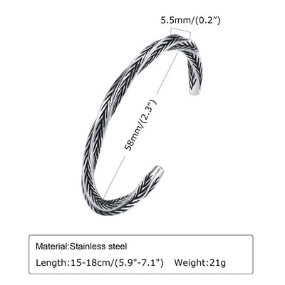 Mprainbow vīriešu spalvu aproce, ūdensnecaurlaidīga nerūsējošā tērauda mezglu ķēdes rokassprādze, Valentīna Tēva dienas dzimšanas dienas dāvanas