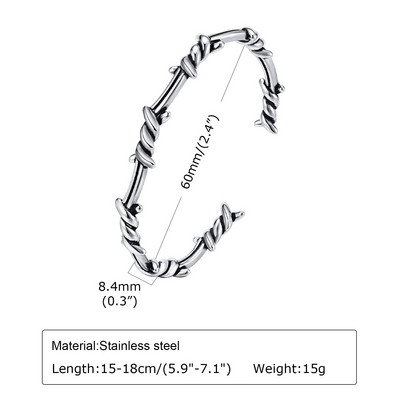Mprainbow vīriešu spalvu aproce, ūdensnecaurlaidīga nerūsējošā tērauda mezglu ķēdes rokassprādze, Valentīna Tēva dienas dzimšanas dienas dāvanas