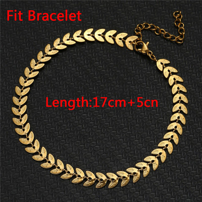 Αξεσουάρ κοσμήματα ποδιών παραλίας MinaMaMa Μονόστρωμα από ανοξείδωτο ατσάλι με δίσκο καρδιών με παγιέτες για γυναίκες με αλυσίδα ποδιών