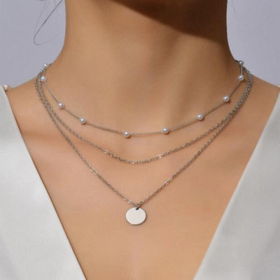 Crystal Circon Heart Star žavus sluoksnių pakabukų karolių rinkinys moteriškas žavesys Madingi kvadratiniai Kalnų krištolo moteriški vintažiniai papuošalai