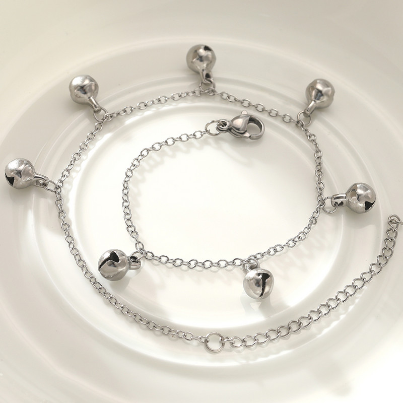 Nerūdijančio plieno kulkšnis Bohemiškas minimalistinis apvalus pakabukas Grandinėlė išskirtiniai populiarūs produktai moterims papuošalai banketų dovana