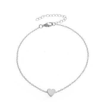 Trendy Beads Multilayer Summer Heart Anklet για Γυναικεία Bohemian Vintage Παπούτσια Βραχιόλια ποδιών 2021 Γυναικεία κοσμήματα ποδιών Δώρα Νέα