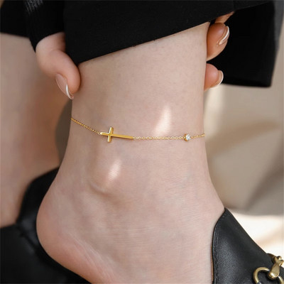 Ribbon Bow Beach jalavõru naistele Kihiline armastussüdame pahkluu käevõru roostevabast terasest tüdrukule Tobillera suvised aksessuaarid jalalink