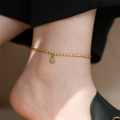 Ribbon Bow Beach jalavõru naistele Kihiline armastussüdame pahkluu käevõru roostevabast terasest tüdrukule Tobillera suvised aksessuaarid jalalink