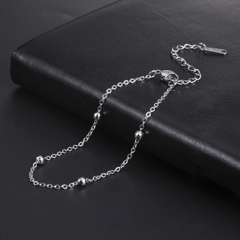 Skyrim Beads Foot Chain Anklet από ανοξείδωτο ατσάλι Χρυσό χρώμα Καλοκαιρινό βραχιόλι αστραγάλου ποδιών παραλίας για γυναίκες Δώρο κοσμήματα για κορίτσια 2024