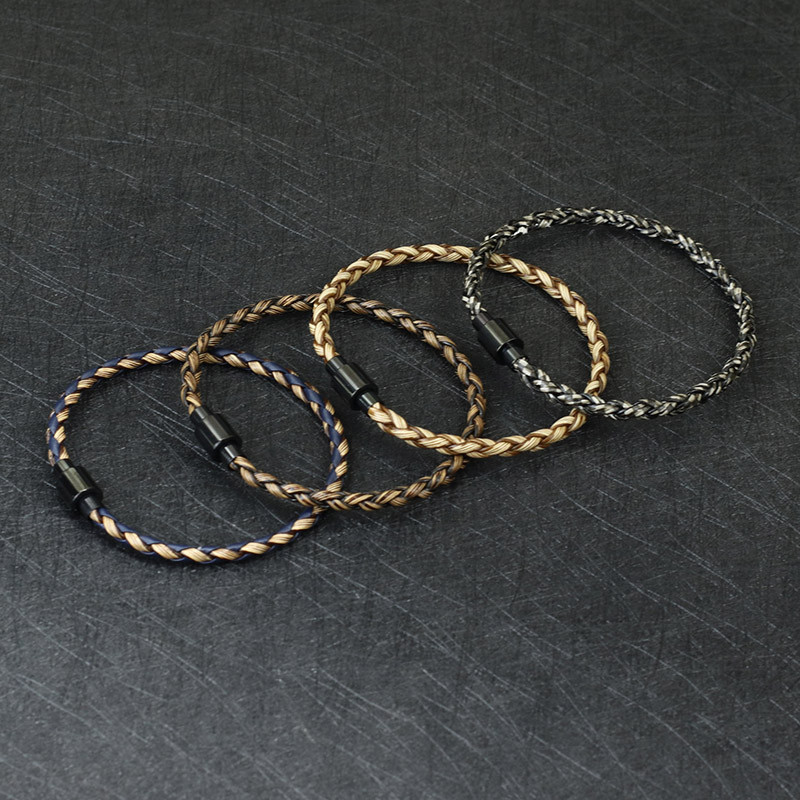 „Noter New“ vyriška odinė apyrankė nerūdijančio plieno magnetinė sagtis „Punk“ apyrankė „Cuir Homme“ rankų darbo senoviniai papuošalai, dovana jam