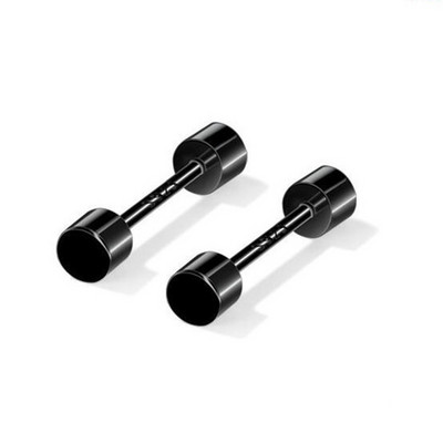 Klasisks vīriešu nerūsējošā tērauda stīpa ģeometriski neregulāras auss sprādzes hip-hop auskari tīņiem zēniem auskari panku ausu rotaslietas