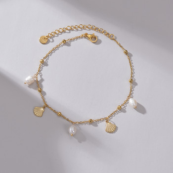 Atoztide Fashoin Anklet Chain για γυναίκες Ρυθμιζόμενο χρυσό χρώμα από ανοξείδωτο ατσάλι βραχιόλια ποδιών σε κοσμήματα ποδιών Δώρα αξεσουάρ