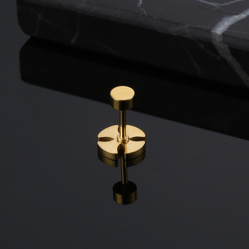 Korea kuuma disainiga ristkõrvarõngad, populaarsed 3 värvi roostevabast terasest kõrvarõngad moe jaoks meeste naiste ehted