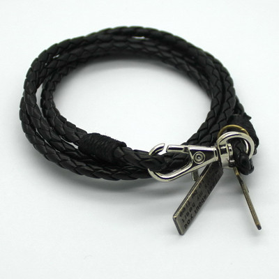 XQNI uus moodne side, pandlaga võti mustriga nahast käevõru Käevõrud, populaarsed pruuni risti sõpruskäevõru meestele