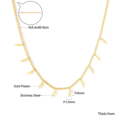 LUXUKISSKIDS бижутерия Auksinės grandinėlės karoliai Bohemia Star Heart Collier Elegantiški nerūdijančio plieno papuošalai Madingi dekoro apykaklės