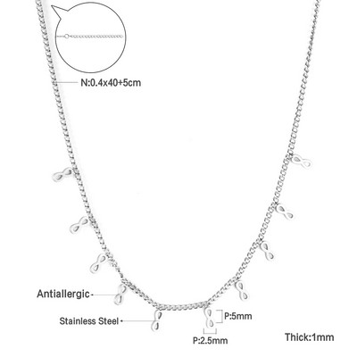LUXUKISSKIDS бижутерия Auksinės grandinėlės karoliai Bohemia Star Heart Collier Elegantiški nerūdijančio plieno papuošalai Madingi dekoro apykaklės