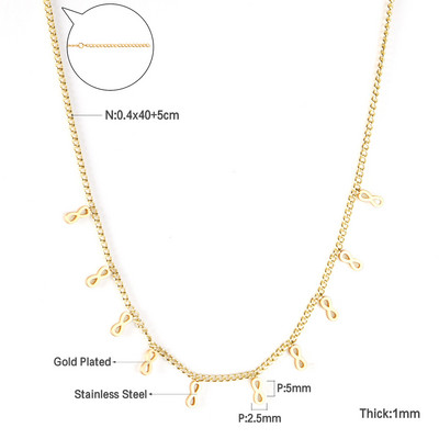 LUXUKISSKIDS бижутерия Auksinės grandinėlės karoliai Bohemia Star Heart Collier Elegantiški nerūdijančio plieno papuošalai Madingi dekoro apykaklės
