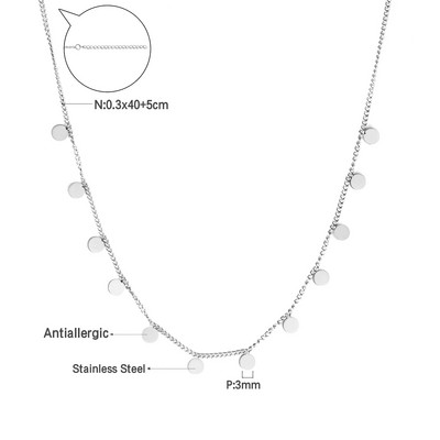 LUXUKISSKIDS бижутерия Auksinės grandinėlės karoliai Bohemia Star Heart Collier Elegantiški nerūdijančio plieno papuošalai Madingi dekoro apykaklės