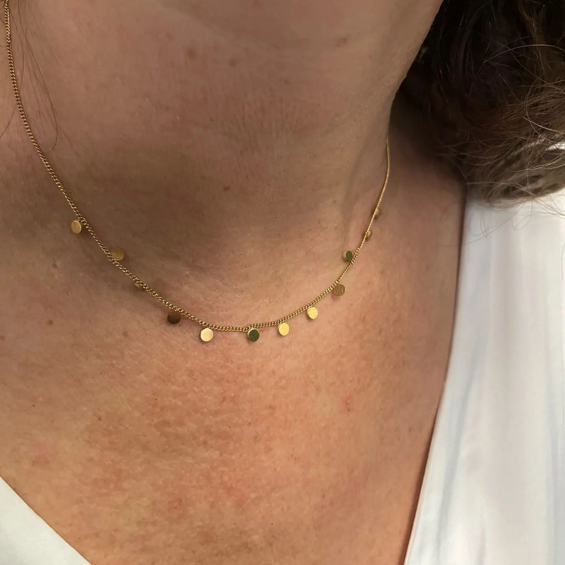 LUXUKISSKIDS бижутерия Auksinės grandinėlės karoliai Bohemia Star Heart Collier Elegantiški nerūdijančio plieno papuošalai Madingi dekoro apykaklės