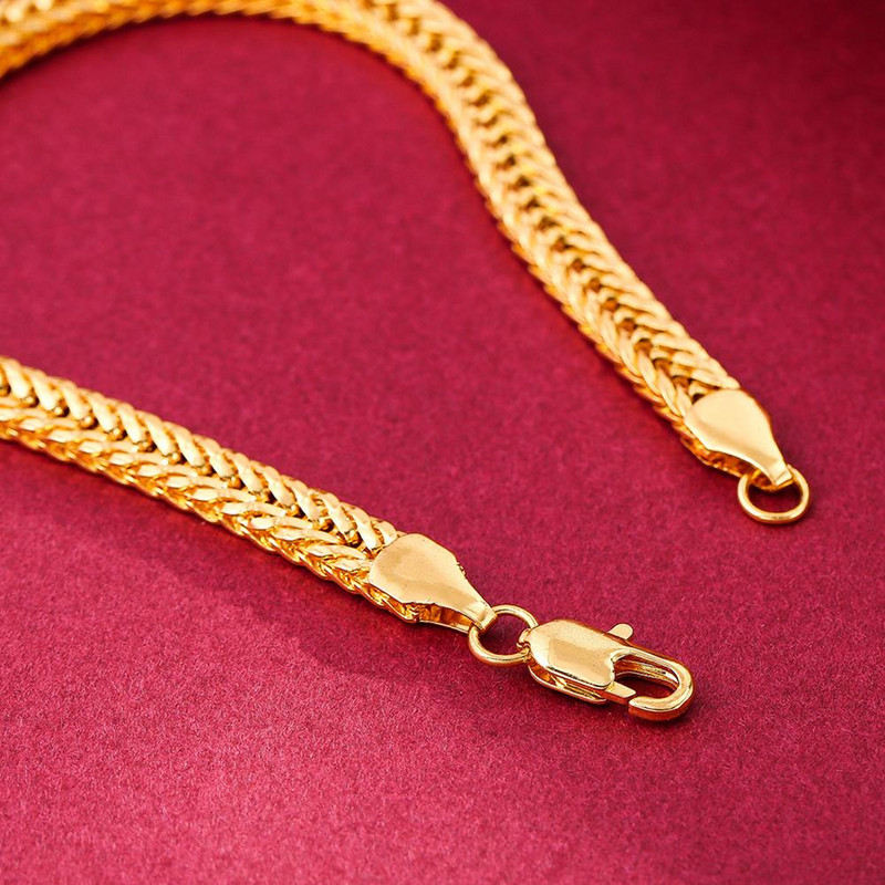 Kuuba Link Käevõru Meestele Ehted Punk Kuld Värv Raske Big Chain Link Meeste Roostevabast terasest Käevõru Pulseras