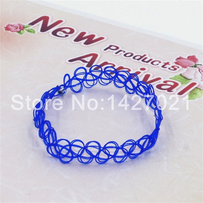 2020 Fashion Ebay Hot Selling Vintage Stretch Tattoo Anklet Gothic Punk Grunge Henna Elastic Anklet